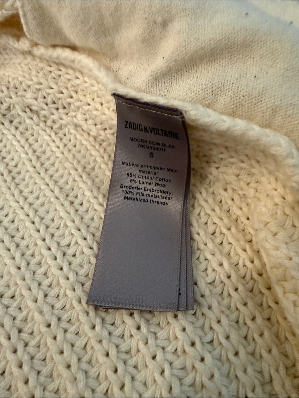 Zadig & Voltaire Moore Cardigan - Picture 7 of 10